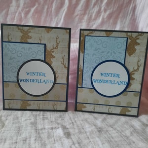 Christmas/Holiday 2 card set.