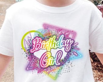 90s and 80s Birthday Girl Shirt, Birthday Party 90s Tshirt , Vintage Style Birthday Shirt, 80's Made 90's Raised, Take Me Back To The 90's