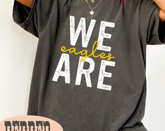 Camiseta de mascota personalizada, camiseta del equipo escolar, camiseta de la mascota del equipo, camiseta de espíritu escolar, camiseta escolar personalizada, camisetas de equipo a juego
