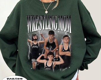 Sudadera personalizada de mamá luchadora, sudadera personalizada de mamá luchadora,