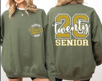 Customized Senior Class Of 2026 Sweatshirt, Custom Name Class Of 2026 Hoodie, Class Matching Sweater, Graduation Class Custom Sweater, BP