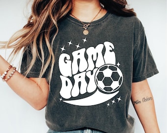 Game Day Soccer Shirt, Game Day Vibes Shirt, Soccer Mom Tshirt, Soccer Game Day Tee, Soccer Vibes Shirt,  Soccer Team Tshirt, Sports Gift