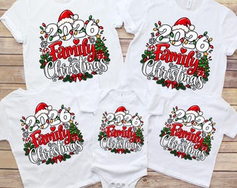 Family Christmas 2026 Shirt, Matching Family Christmas Tee, Christmas Family Shirt, Holiday Family Matching Tee