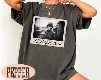 Custom Vintage Photo Shirt, Vintage Photo And Year Tshirt, Vintage Photo Tee, Personalized Picture Shirt, Custom Logo Shirt, Picture Tshirt
