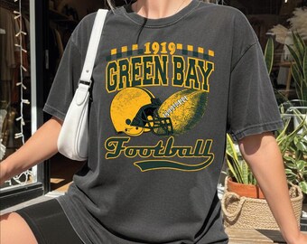 Green Bay Football Shirt, Green Bay Game Day Tshirt, Green Bay Fan Gift Tees, Mascot Green Bay Shirt, Green Bay Fan Shirt