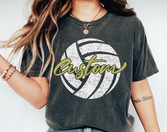 Custom Volleyball Mascot Shirt, Volleyball Team Name T Shirt,Back To School Tee