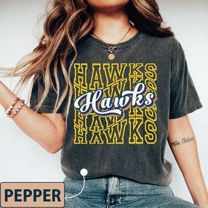 Custom Mascot Shirt, School Team Shirt, Team Mascot Tshirt, School Spirit Shirt, Personalized School Shirt, Matching Team Shirts