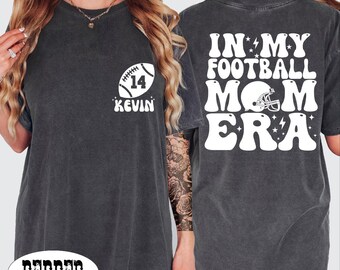 In My Football Mom Era Shirt,Game Day Football Gift, Back To School Tee,BP