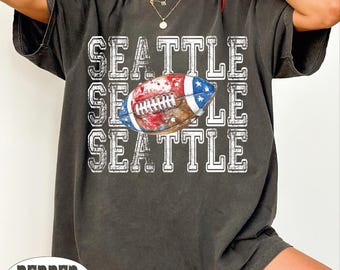 Personalized American Flag Football Mascot Shirt, Custom Mascot Football Tee, School Spirit Gift