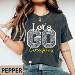 Custom Mascot Shirt, School Team Shirt, Team Mascot Tshirt, School Spirit Shirt, Personalized School Shirt, Matching Team Shirts