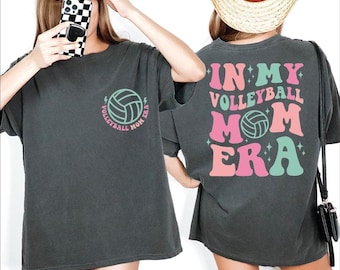 In My Volleyball Mom Era Shirt, Volleyball Mom Shirt, Volleyball Mom Game Day Tee, Mother&#39;s Day Shirt, In My Mom Tee, Funny Mom Shirt, BP