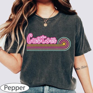 Custom School Spirit Shirt, Retro Mascot Shirt, School Logo Tshirt, Personalized Name Tee, Custom Sports Shirt, School Team Name Tshirt