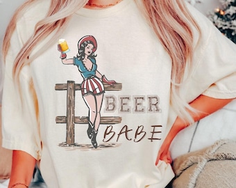 Beer Babe Shirt, Drinking Beer Tee, Beer Country Tshirt, Beer Lover Shirt, Women Drinking Shirt, Funny Beer Tee, Beer Party Shirt