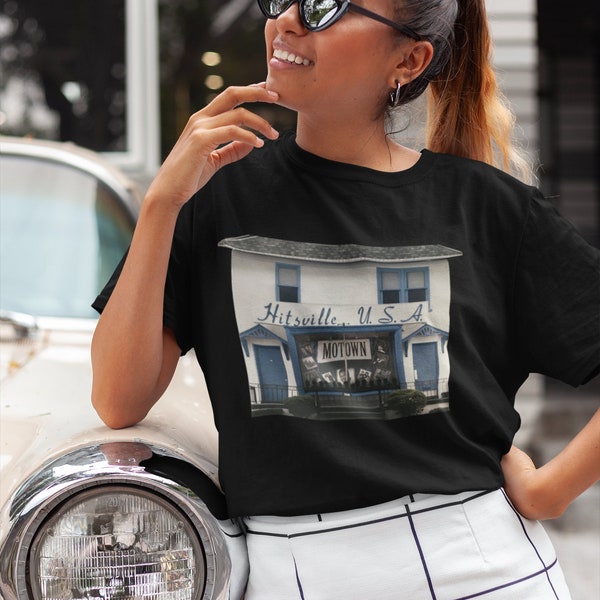 Hitsville Oldies Music T Shirt | Motown Detroit Unisex Tee