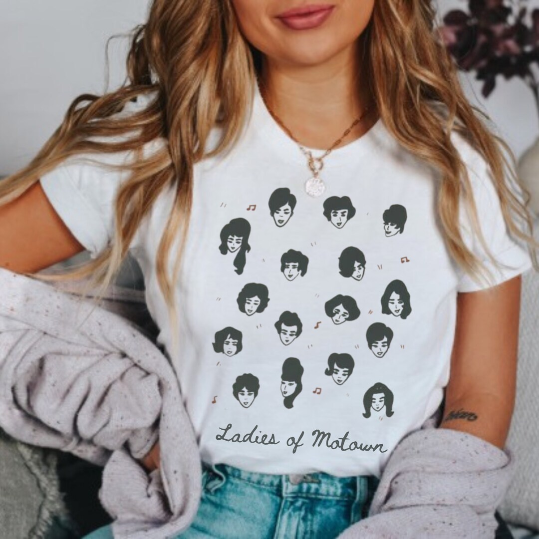 Motown Tee Shirt Ladies of Motown Oldies Music Vintage Retro - Etsy