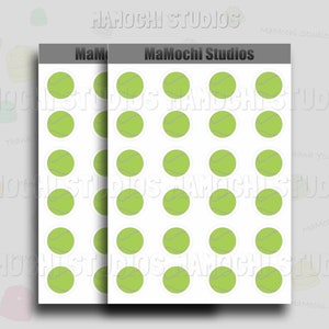 Mini Planner Sticker - 2 Blatt Tennisbälle, Bujo Sticker, süße Scrapbook Sticker, Sport Notizbuch, Mini Journal Sticker, Happy Planners