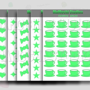 Briefpapier Kit - St Paddy's Day, Mini Planner Stickers - 5 Vellen, Bujo Stickers, Persoonlijke Uitnodiging, Scrapbooking Stickers, Kids Crafts