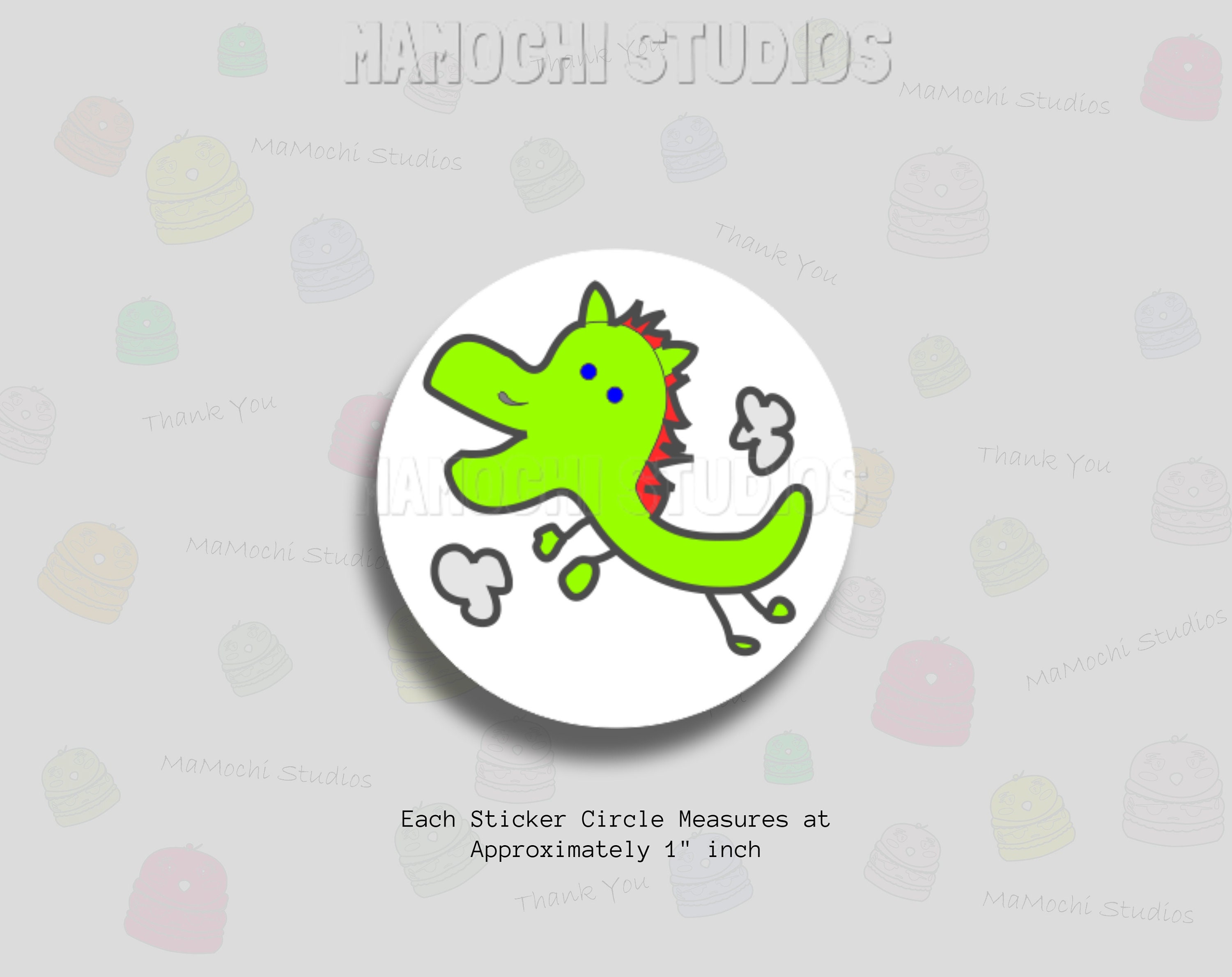 Sticker Sheet - Dragon Label Stickers - Cute Daycare Labels - Cute ...