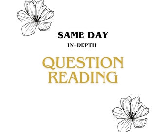 Same Day In-Depth Tarot Question Reading