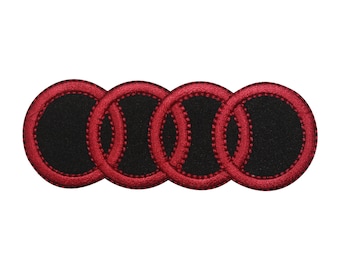 Automerklogo borduurpatch opstrijkbare patch badge naaien DIY borduurwerk geborduurde appliqué