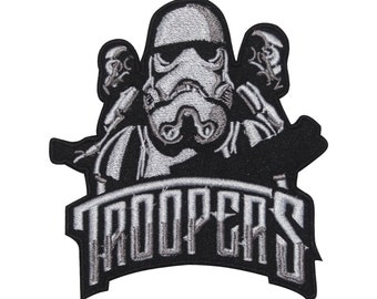 Star Wars Troopers-naam filmlogopatch Geborduurde logo-borduurpatch Opstrijkpatch Badge naaien DIY-borduurwerk geborduurde appliqué