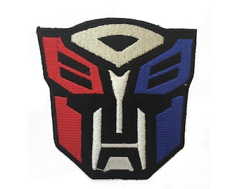 Transformers Geborduurd Logo Borduurpatch Opstrijkbare Patch Naai Badge DIY Borduurwerk Geborduurde Applique