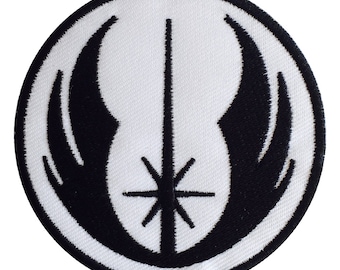Jedi Order Movie Logo-patch Geborduurde logo-borduurpatch Opstrijkpatch Badge naaien DIY-borduurwerk geborduurde appliqué