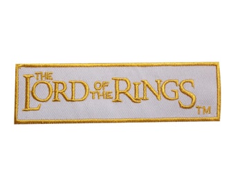 Lord of the Ring-filmlogopatch Geborduurde logo-borduurpatch Opstrijkpatch Badge naaien DIY-borduurwerk geborduurde appliqué