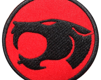 Thunder Cats geborduurd logo borduurpatch opstrijkbare patch naai badge DIY borduurwerk geborduurde applique
