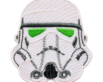 Stormtroopers Logo Patch Geborduurd Logo Borduurpatch Opstrijkbare Patch Naai Badge DIY Borduurwerk Geborduurde Applique