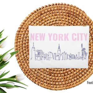 New York, organiseur de voyage, pochette de voyage, sac de voyage, accessoires de voyage, cadeau pour elle, pochette à accessoires