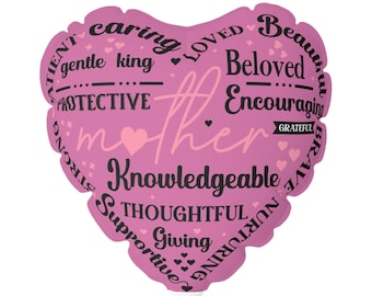 Sticker ballon pour la fête des mères, un anniversaire, des événements spéciaux - oeuvre d'art mural, décoration d'intérieur, articles de fête, scrapbooking, travaux manuels