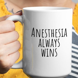 Nurse Anesthetist Gift, Ceramic Mug 15oz, Anesthesia Gift, Anesthesiologist Gifts, For Anesthesiologist Mug, CRNA mug, CRNA school mug