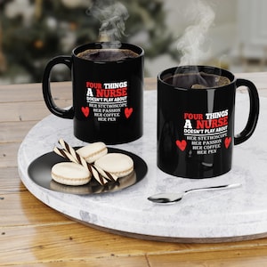Nurse Coffee Mug, 11oz - Perfect Gift for Nurses, Funny Mug for Healthcare Workers, Inspirational Coffee Cup, Heartfelt Nursing Gift, Nurse