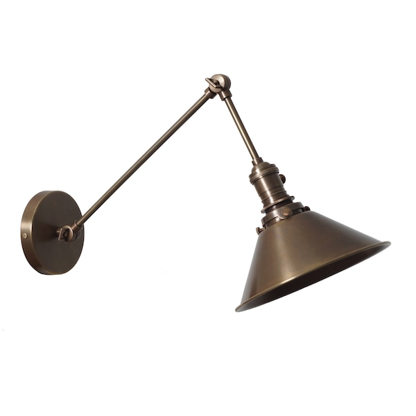 Swing Arm Ceiling Light Etsy