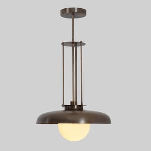 Handmade Single Globe Sputnik Pendant Light Ceiling Fixture Patina Brass Ceiling Pendant