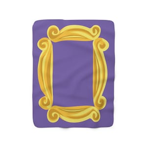 The one with the door frame Fleece Blanket