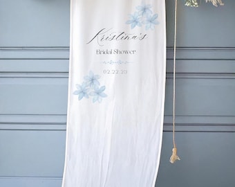 Bridal Shower Sign, Wedding Fabric Welcome Sign, Modern Wedding Welcome Sign, Fabric Sign, Custom  Wedding Signs,  Boho Wedding
