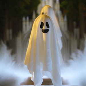 Halloween Decor, Hanging Ghost, Ghost Garland, 3D Ghost Ornament Halloween Mantel Decor, Halloween Party, Home Decor, Garden Decor