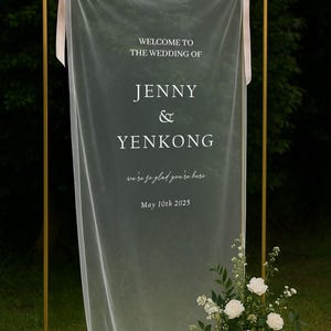 Wedding Welcome Sign, Modern Wedding Welcome Sign, Wedding Fabric Welcome Sign, Custom Wedding Signs, Boho Wedding, Baby Shower Sign