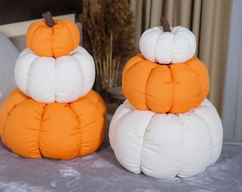 Halloween Decor, Cute Pumpkin Throw Pillow, Pumpkin Plush Colorful Pillow, Halloween Pumpkin Decorative Pillow, Autumn Farmhouse Decor