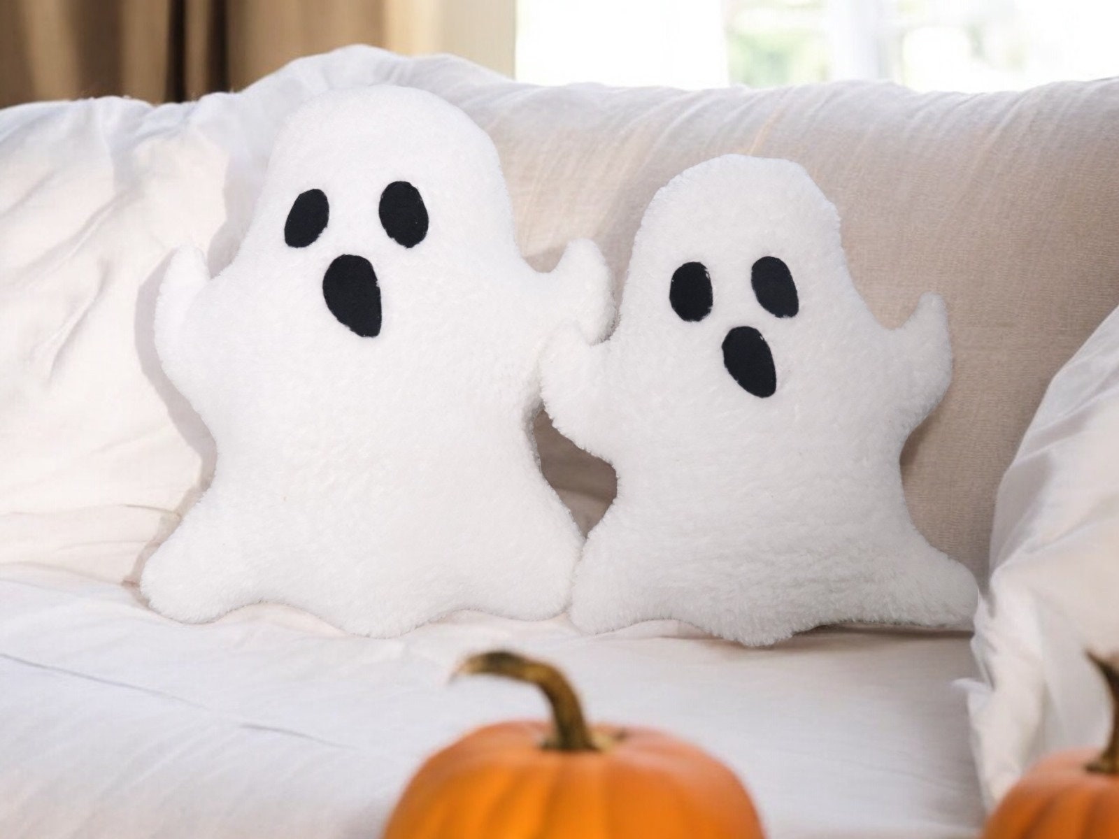 Générique Peluche Fantôme Halloween, Doudou Halloween - Jouet Déco