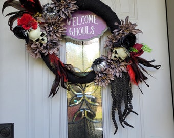 corona de halloween