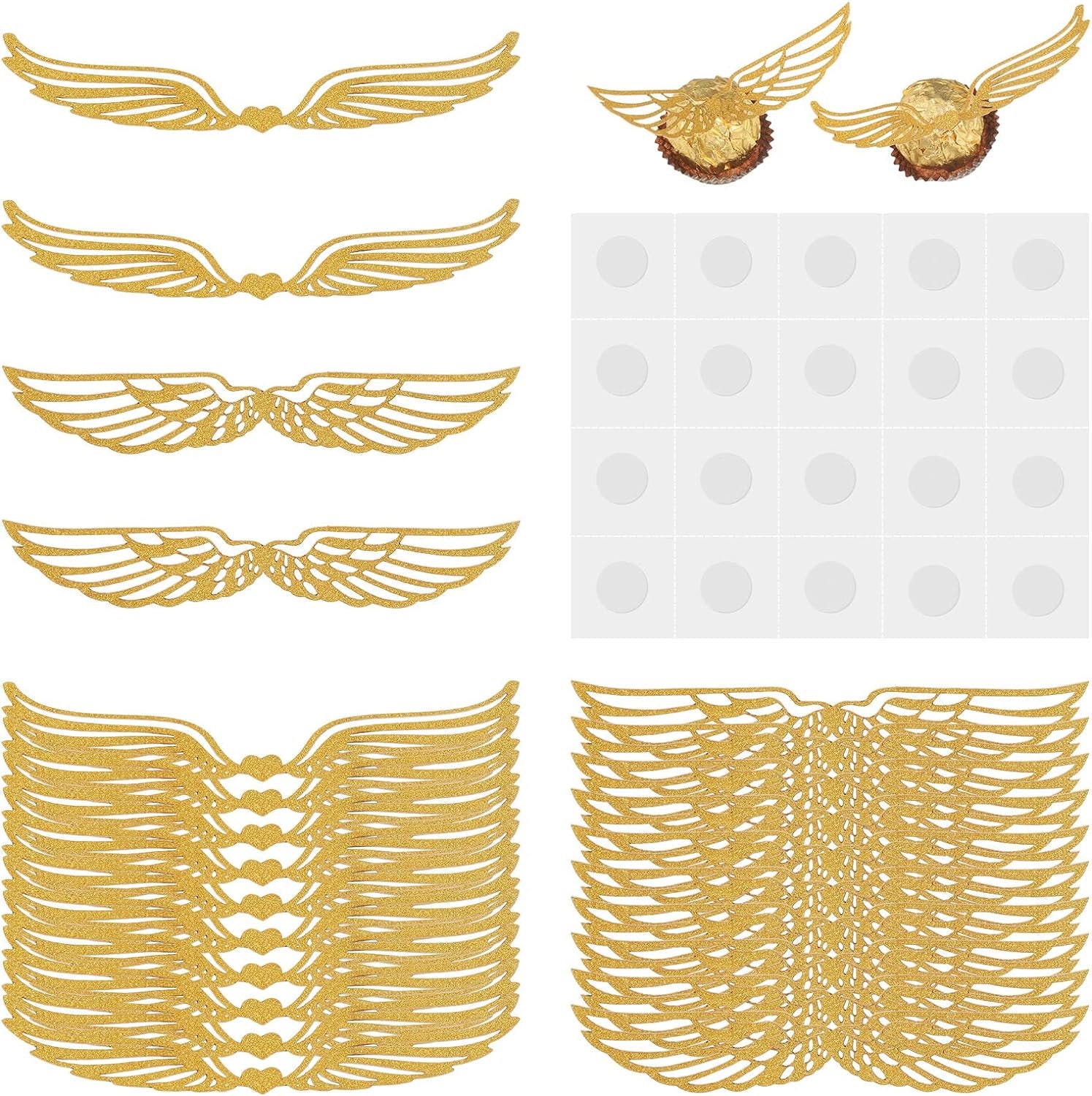 Golden Snitch wings (Harry Potter)