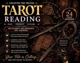 Psychische Tarot Legung,fast 24 Stunden