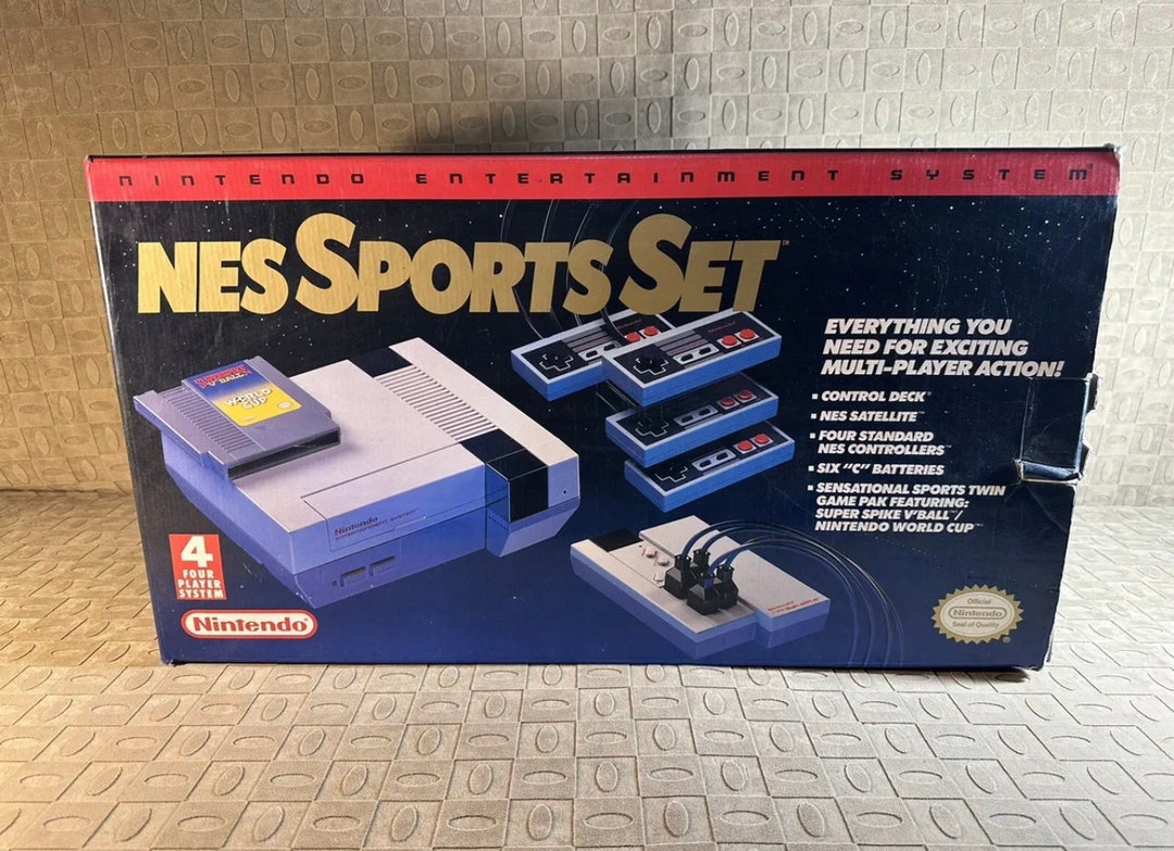 Nintendo NES Sports Set BOX ONLY No Console Etsy
