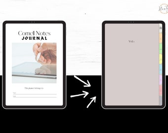 Digital Cornell Notebook, Digital Notes, Cornell Journal, Goodnotes ...