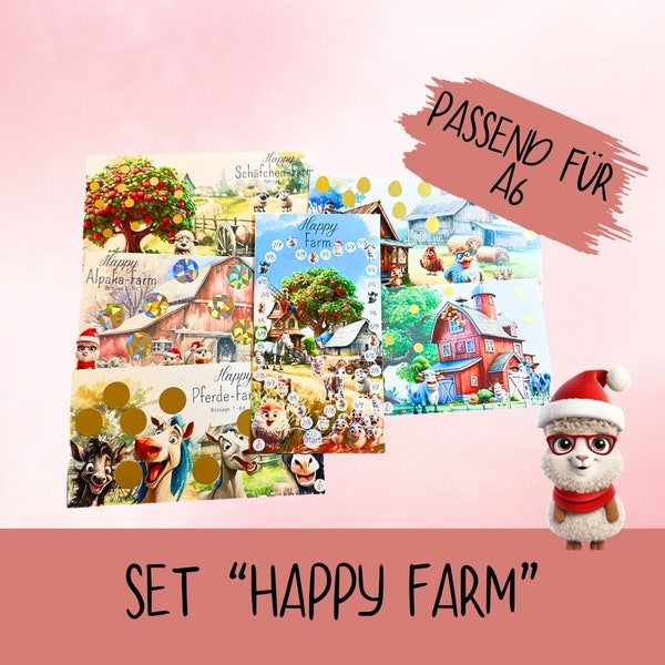 Sparchallenge Set „Happy Farm“ A6