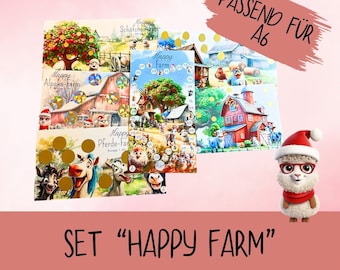 Sparchallenge Set „Happy Farm“ A6