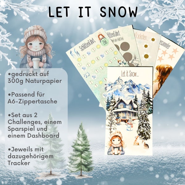 Sparchallenge Set „Let it Snow“ A6